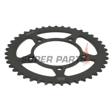 Πίσω γρανάζι -JT- JTR703,43, 43 δόντια, ατσάλινο, Aprilia RS 659 2021-2023, RS 660 2024, Tuono 660 2021-2023