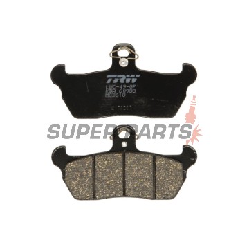 Τακάκια φρένων -TRW- MCB618, Aprilia Pegaso/RX/Tuareg, Cagiva Elefant/Freccia/Mito/Supercity/W8-W16, Gilera RC600, Moto Guzzi Quota 1000ie, Moto Morini Dart (1988-1999)