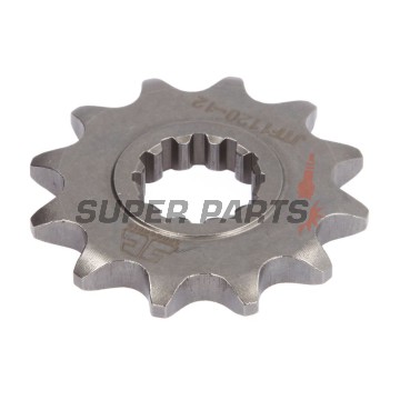 Μπροστινό γρανάζι -JT- JTF1120,12, 12 δόντια, Aprilia MX 50 2003-2006, RS 50 1999-2005, RX 50 1998-2005, Tuono 50 2003-2005, Beta RR 50 2002-2020, Betamotor RR 50 2002-2005, RR Racing 50 2005-2020, RR Supermotard 50 2002-2009