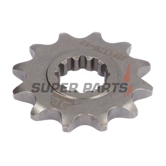 Μπροστινό γρανάζι -JT- JTF1120,12, 12 δόντια, Aprilia MX 50 2003-2006, RS 50 1999-2005, RX 50 1998-2005, Tuono 50 2003-2005, Beta RR 50 2002-2020, Betamotor RR 50 2002-2005, RR Racing 50 2005-2020, RR Supermotard 50 2002-2009
