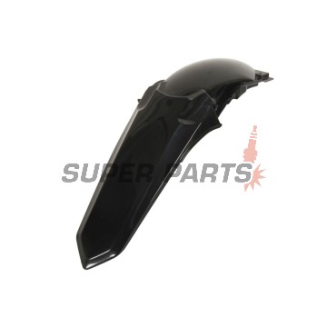 Πίσω φτερό/ουρά -POLISPORT- μαύρο, YAMAHA YZ 125/250 2015-2021