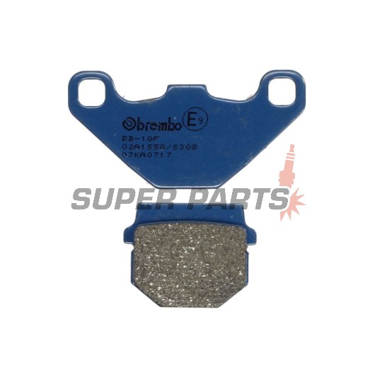 Τακάκια φρένων -BREMBO- 07KA0717, Adly ATV, Aprilia ETX/MX/Pegaso/RX/SX/Tuareg, Beta Alp/M4, Buell Cyclone/Lightning/Thunderbolt, Husqvarna CR/TE/WR, Kawasaki KLE/KLR/KX, MZ Baghira/Mastiff, Peugeot/PGO/Piaggio scooters, Sachs XTC