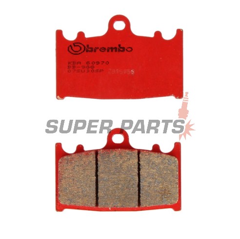 Τακάκια φρένων -BREMBO- 07SU30SP, Suzuki VL Intruder 1500cc (2002-2016)