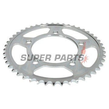 Πίσω γρανάζι -JT- JTR1304,47, 47 δόντια, ατσάλινο, Honda CB 600 1998-2013, CB 650 2014-2019, CBF 500 2004-2008, CBF 600 2004-2013, CBR 600 1997-2000, CBR 650 2014-2018, CBR 900 1996-1999, VT 750 1997-2007, 2010-2013, XL 1000 1999-2013