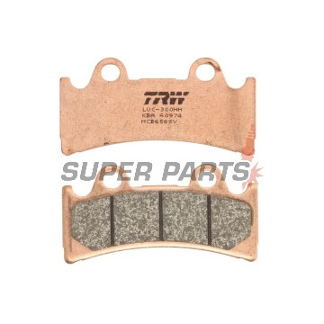 Τακάκια φρένων -TRW- MCB656SV, Triumph Daytona 900 Super III + Yamaha FZR1000 Genesis Exup/YZF750R-SP (1993-1998)