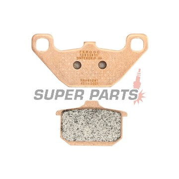 Τακάκια φρένων -FERODO- FDB339ST, Kawasaki EL/ZL Eliminator, EN/VN Vulcan, GPZ Ninja/Uni Trak, GTR, Z/ZX Turbo 250-1500 1983-2000