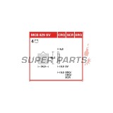 Τακάκια φρένων -TRW- MCB829CRQ, BMW S1000RR/S1000R (2009-2018)