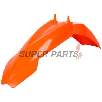 Μπροστινό φτερό Supermoto -POLISPORT- πορτοκαλί, KTM SX 65 2002-2008