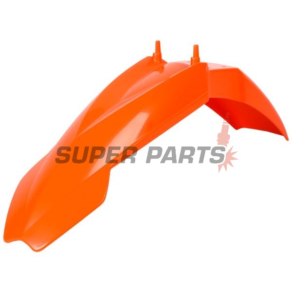 Μπροστινό φτερό Supermoto -POLISPORT- πορτοκαλί, KTM SX 65 2002-2008