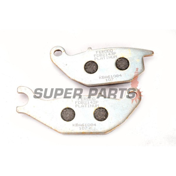 Τακάκια φρένων -FERODO- FDB2143P, Honda CBR 125R 2004-2012, XL 125V Varadero 2001-2007