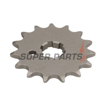 Μπροστινό γρανάζι -JT- JTF507,15, 15 δόντια, Cagiva WMX 250 1989-1992, Husqvarna CR 250 1990-1997, CR 360 1992-1994, WR 250 1990-1998, WR 360 1992-2002, Kawasaki KDX 250 1982-1985, KX 250 1979-1986, KX 420 1980, KX 500 1983-1986