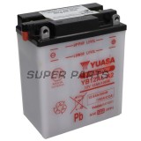 Μπαταρία -YUASA- YB12AL-A2+ELEKTROLI, 12.6Ah 12V