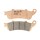 Τακάκια φρένων -BREMBO- 07072XS, Honda FES 250 Foresight (1999-2005), FJS 400/600 Silver Wing (2003-2015), NSS 250 Jazz (2001-2004)