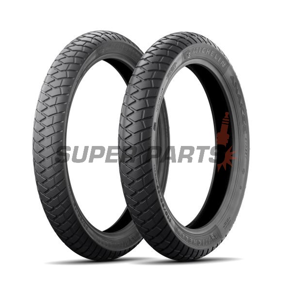 Μπροστινό ελαστικό δρόμου -MICHELIN- 90/90-17, ANAKEE STREET