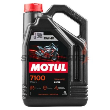 Λάδι κινητήρα -MOTUL- 7100, 10W40, πλήρως συνθετικό + εστέρας, 4L