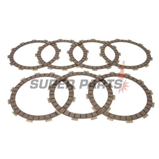 Σετ δίσκων συμπλέκτη -4 RIDE- TCS4493, Kawasaki Zephyr ZR750 (1991-1998), ZR-7/ZR-7S 750F/750S (1999-2004)