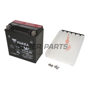 Μπαταρία -YUASA- YTX16-BS, 15Ah 12V