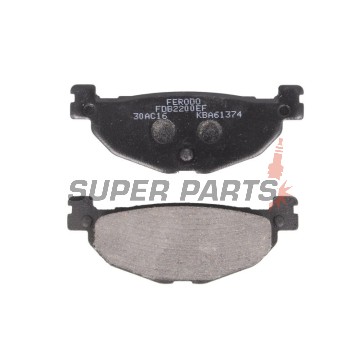 Τακάκια φρένων -FERODO- FDB2200EF, Yamaha YP Majesty 400 2005-2007