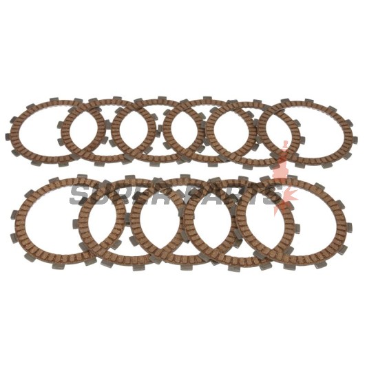 Σετ δίσκων συμπλέκτη -FERODO- FCD0720, Ducati Monster 620-696 (2005-2014), Multistrada 620 (2005-2006)