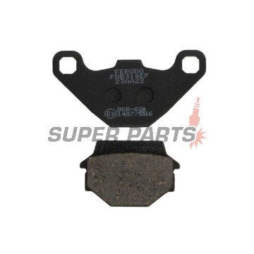 Τακάκια φρένων -FERODO- FDB314EF, Aprilia Tuareg 600, Buell M2/S1/S3 1200, Gas Gas Enducross 125, Husqvarna CR/TE/WR 125-510, Kawasaki GPZ/KL Tengai/KLE/KLR/KX/ZR 250-650, Kymco CK1 125, Suzuki GT 80 1981-2015
