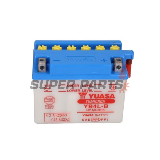 Μπαταρία -YUASA- YB4L-B, 4Ah 12V