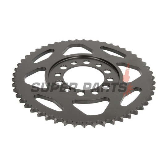 Πίσω γρανάζι -JT- JTR1842,52, 52 δόντια, ατσάλινο, Yamaha AG 200 1984-1994, DT 125 1974, 1976-1977, DT 175 1974-1977, 1979-1981, TW 125 1998-2004, TW 200 1989-2018, TW 225 2002-2006, XT 125 1982-1987, XT 200 1982-1983, XT 350 1985-2000