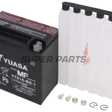 Μπαταρία -YUASA- YTX16-BS-1, 15Ah 12V