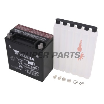 Μπαταρία -YUASA- YTX16-BS-1, 15Ah 12V