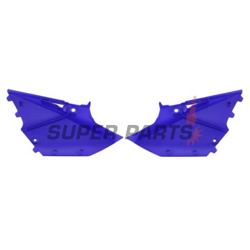 Πίσω πλαϊνά πλαστικά -POLISPORT- μπλε, YAMAHA YZ 125/250 2015-2021