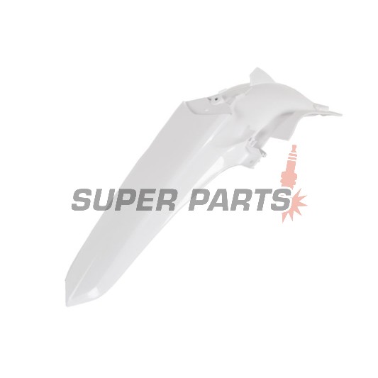 Πίσω φτερό/ουρά -POLISPORT- λευκό, YAMAHA YZ 125/250 2022-2023