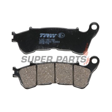 Τακάκια φρένων -TRW- MCB776, Harley-Davidson XL883-1200 Sportster + Honda CB-CBF-CBR/FES-FJS-NSS Forza/NC-NT-SH-ST/VFR-VT-XL + Suzuki Burgman/Sixteen/Boulevard-Intruder 1800 (2004-2018)