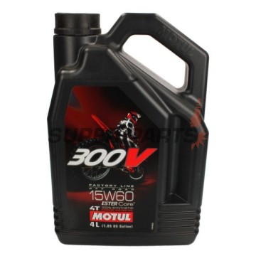Λάδι κινητήρα -MOTUL- 15W60, πλήρως συνθετικό + εστέρας, 4L