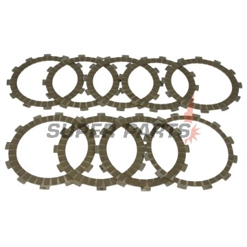 Σετ δίσκων συμπλέκτη -TRW- MCC454-9, Yamaha FJR1300/A/AS/AE/ES ABS (2001-2015), XT1200Z/ZE Super Tenere & Worldcrosser (2010-2019), XVS1300 Midnight Star/Stryker/Custom (2006-2016), XVZ1300 Royal Star Venture/Boulevard (1999-2001)