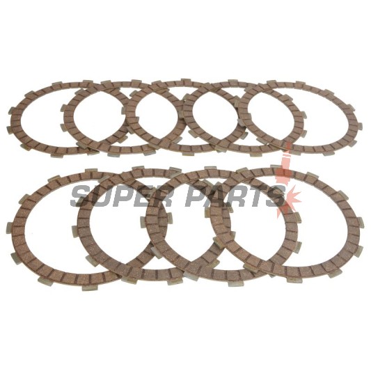Σετ δίσκων συμπλέκτη -FERODO- FCD0426, Kawasaki ZZR 1100/1200, GPZ 1100 1990-2004