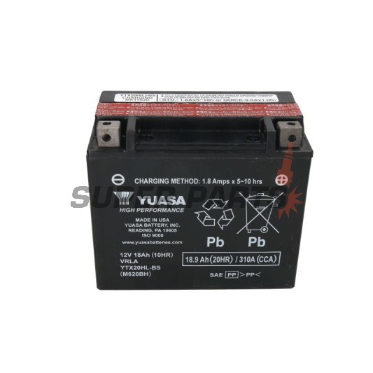 Μπαταρία -YUASA- YTX20HL-BS, 19Ah 12V