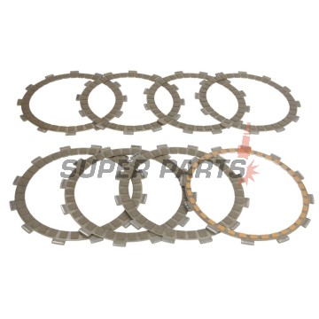 Σετ δίσκων συμπλέκτη -TRW- MCC512-8, KTM 690 Duke/Duke R (2008-2020), 690 Enduro/Enduro R (2008-2016), 690 SMC/SMC R (2007-2016), 690 SM/Supermoto (2007-2010), LC4 660/690