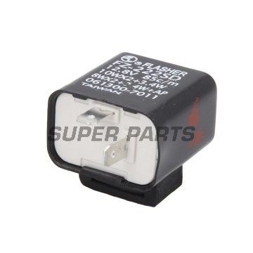 Ρελέ φλας -VICMA- 2 pin, 10W, HONDA MTX, NS; PIAGGIO/VESPA ET2, ET4, FREE, HEXAGON, NRG MC2, NTT, QUARTZ 1, QUARTZ 2, SFERA, SKIPPER, VELOFAX, ZIP, ZIP 1 50-250 1975-2010
