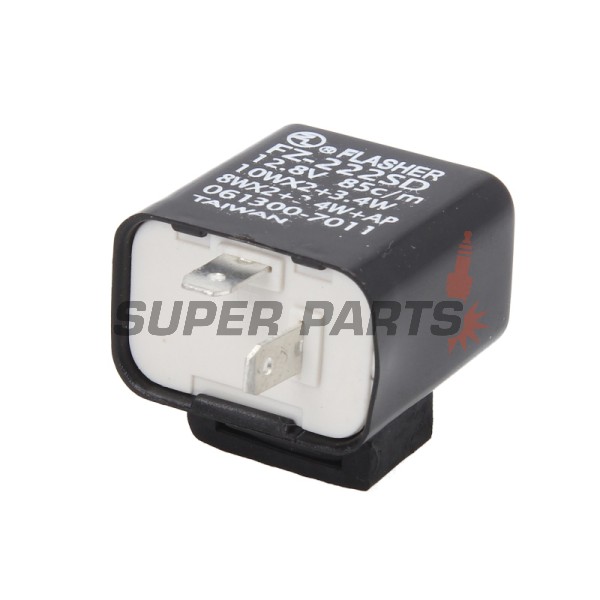 Ρελέ φλας -VICMA- 2 pin, 10W, HONDA MTX, NS; PIAGGIO/VESPA ET2, ET4, FREE, HEXAGON, NRG MC2, NTT, QUARTZ 1, QUARTZ 2, SFERA, SKIPPER, VELOFAX, ZIP, ZIP 1 50-250 1975-2010