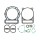 Σετ φλαντζών κυλίνδρου -ATHENA- Husqvarna SM 610 2001-2008, TC 610 1991/1993-2004, TE 610 1991-2007, WXE 610 1993-1995