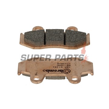 Τακάκια φρένων -BREMBO- 07038XS, Suzuki AN250-400 Burgman 1998-2007