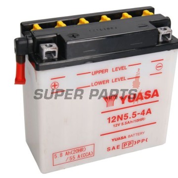 Μπαταρία -YUASA- 12N5.5-4A, 6Ah 12V