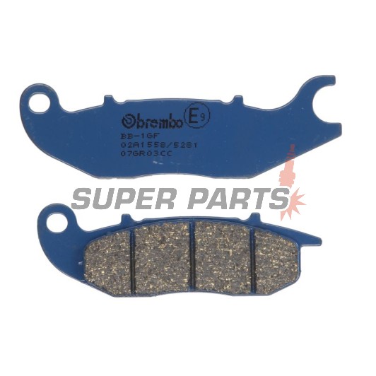 Τακάκια φρένων -BREMBO- 07GR03CC, Derbi Mulhacen 125/Terra 125/Terra Adventure 125 (2007-2008)