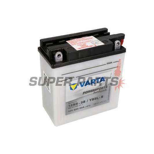 Μπαταρία -VARTA- YB5L-B, 5Ah 12V