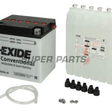 Μπαταρία -EXIDE- YB30L-B, 30Ah 12V