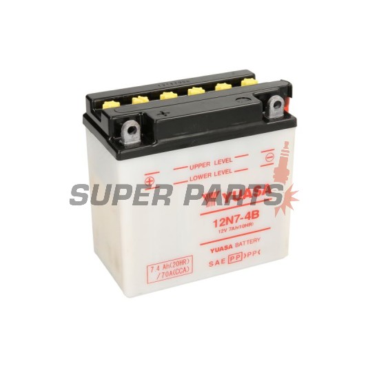 Μπαταρία -YUASA- 12N7-4B, 7Ah 12V