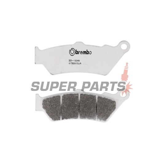 Τακάκια φρένων -BREMBO- 07BB03LA, Aprilia Capo Nord/Pegaso, BMW F650/F800/R1250, Honda CB500/Deauville/Dominator, KTM Adventure/Enduro, Moto Guzzi California/Norge/Quota.
