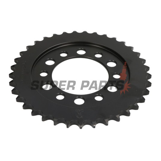 Πίσω γρανάζι -JT- JTR1842,37, 37 δόντια, ατσάλινο, Yamaha AG 200 1984-1994, DT 125 1974, 1976-1977, DT 175 1974-1977, 1979-1981, TW 125 1998-2004, TW 200 1989-2018, TW 225 2002-2006, XT 125 1982-1987, XT 200 1982-1983, XT 350 1985-2000