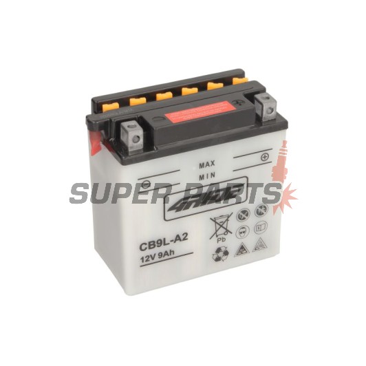 Μπαταρία -4 RIDE- CB9L-A2 4RIDE, 9Ah 12V