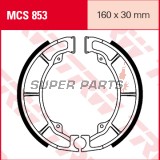 Σιαγόνες φρένων -TRW- MCS853, 160x30mm, Kawasaki EL Eliminator, ER/EX Ninja 500, GPZ, KLF Bayou, W650/W800, Z/ZL/ZR series (1978-2017)