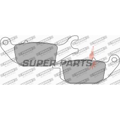 Τακάκια φρένων -FERODO- FDB2143EF, Honda CBR 125R 2004-2012, XL 125V Varadero 2001-2007